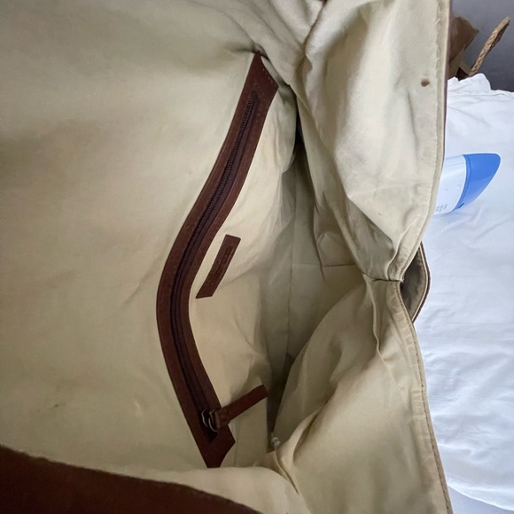 Ellington Brown Leather Studded Purse Bag - Picture 10 of 10